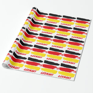 Papier Cadeau Conceptions de drapeau de l'Allemagne