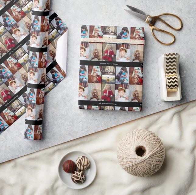 Papier Cadeau Concevez votre propre collection de 7 photos (Artisanat)