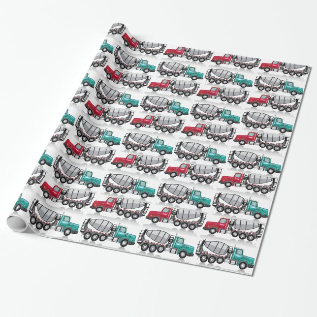 Papier Cadeau Concilier Camion (Déroulé)