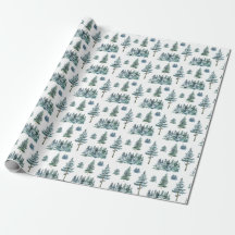 Cônes de pin aquarelle Noël Arbre Fêtes