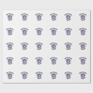 Papier Cadeau Confiance dans le Seigneur Colombe Design de T-Shi