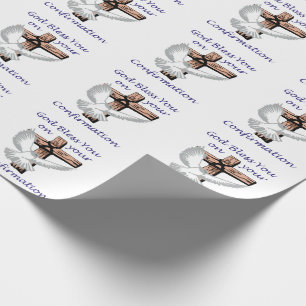 Papier Cadeau Confirmation bienheureuse