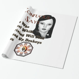 Papier Cadeau Confucius Dit