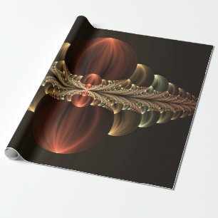 Papier Cadeau Construction d'Imaginaires Art Fractal Abstrait br