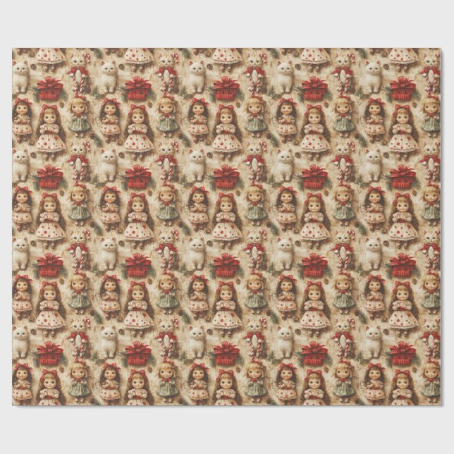Papier Cadeau contenu génératif, (Plat)