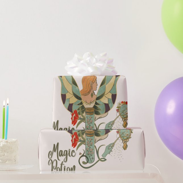 Papier Cadeau Contes de fées et moments magiques (Cadeaux de fête)