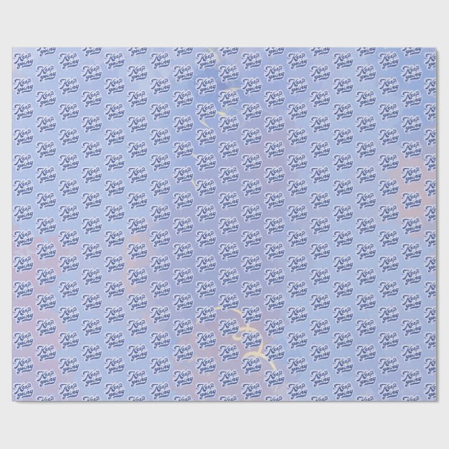 Papier Cadeau Continuez (Plat)