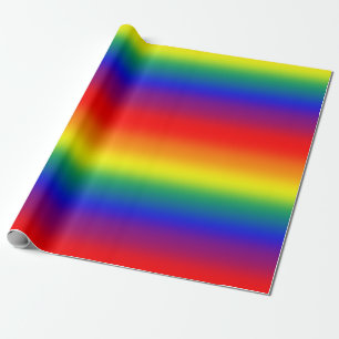 Papier Cadeau Continuum de couleur arc-en-ciel
