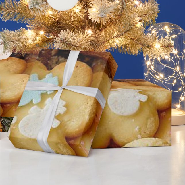 Papier Cadeau Cookies au sucre (Vacances)