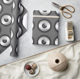 Papier Cadeau Cool et fun Musique Conception du haut-parleur