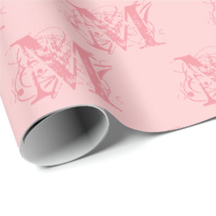 Papier Cadeau Cool mignonne fantaisie élégante moderne Girly ros