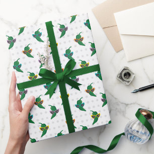 Papier Cadeau Cool Shades Green Chili Motif