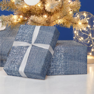 Papier Cadeau Copie de blues-jean de denim