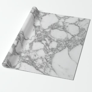 Papier Cadeau Copie en pierre de marbre blanche luxueuse de