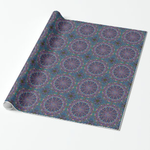 Papier Cadeau Copie hippie de Psychadelic d'art