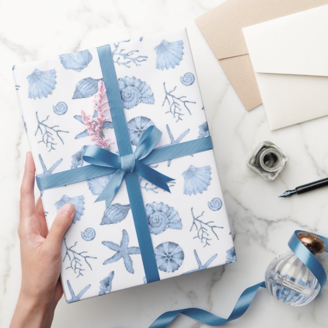 Papier Cadeau Coquillages (Cadeaux)