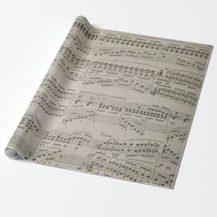 Papier Cadeau Cordes et arpèges