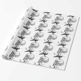 Papier Cadeau Corneille Halloween d'enfer