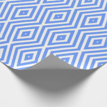 Cornflower Blue Moods Diamond Chevrons