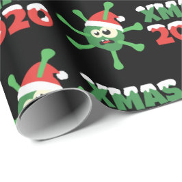 Papier Cadeau Coronavirus Corona Noël 2020