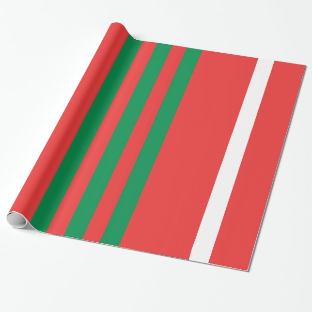 Papier Cadeau CORRESPONDANCES : Papier d'enveloppement de Noël (Déroulé)
