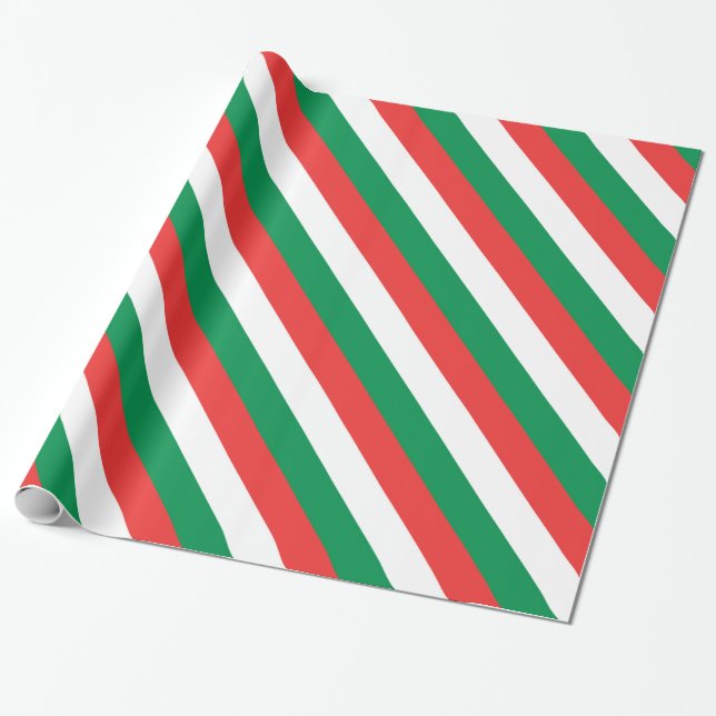 Papier Cadeau CORRESPONDANCES : Papier d'enveloppement de Noël (Déroulé)