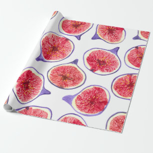 Papier Cadeau Couleur d'aquarelle des tranches de fibres