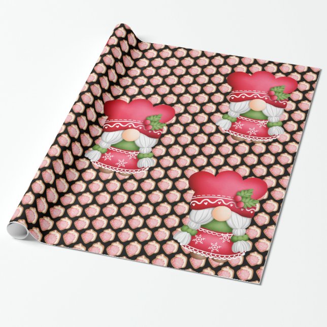 Papier Cadeau Couleur de la Personnaliser du modèle de maison (Déroulé)