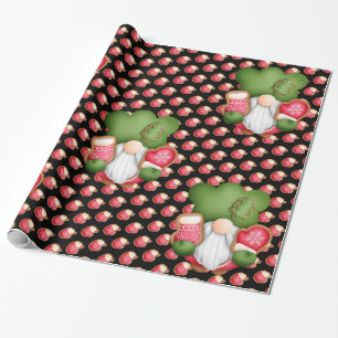 Papier Cadeau Couleur de la Personnaliser Gnome douce