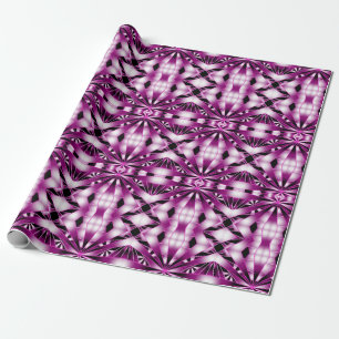 Papier Cadeau Couleur de perspective dégradé violet Dessin rempl