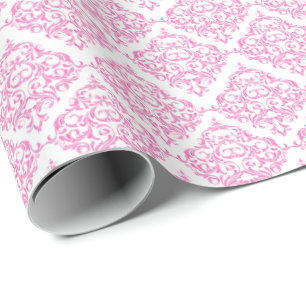 Papier Cadeau Couleur rose d'arrière - plan du motif  