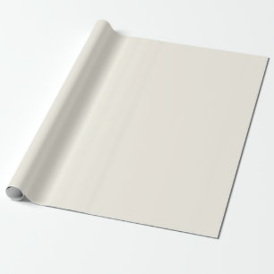 Papier Cadeau Couleur solide blanche et crémeuse