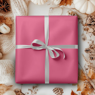 Papier Cadeau Couleur solide cerise   Classique   Élégant   tend