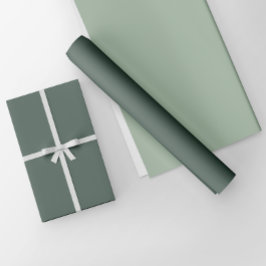 Papier Cadeau Couleur solide vert gris foncé