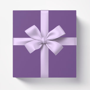 Papier Cadeau Couleur uni Améthyste violet
