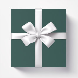 Papier Cadeau Couleur uni vert émeraude foncé