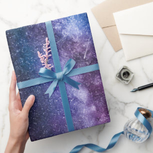 Papier Cadeau Couleurs claires de la voie lactée