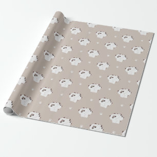 Papier Cadeau Couple de chats Ragdoll
