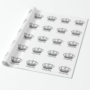 Papier Cadeau Couronne de la Reine
