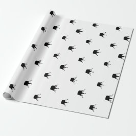 Papier Cadeau Couronnes minières | Luxueux Mariage