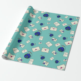 Papier Cadeau Courrier autour du monde