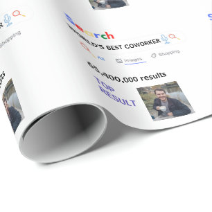 Papier Cadeau Coworker PHOTO Cadeaux Boss Infirmière Enseignant 