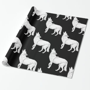 Papier Cadeau Coyote hurlant Thunder_Cove