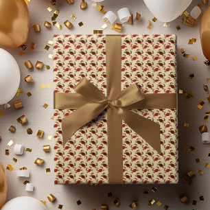 Papier Cadeau Crabe Crustacé Océan Motif