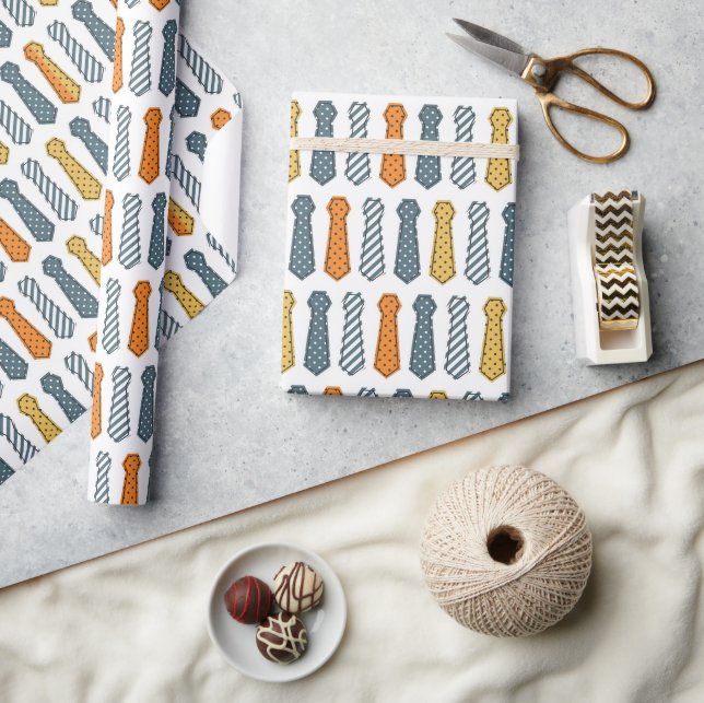 Papier Cadeau Cravates amusants (Artisanat)