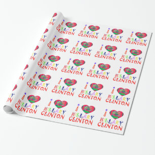 Papier Cadeau Create You Own Inspirational Hillary Love