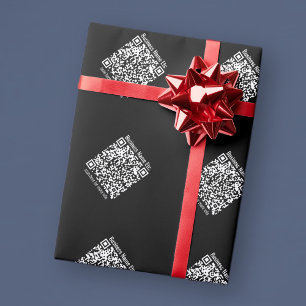 Papier Cadeau Créer un code QR en mosaïque