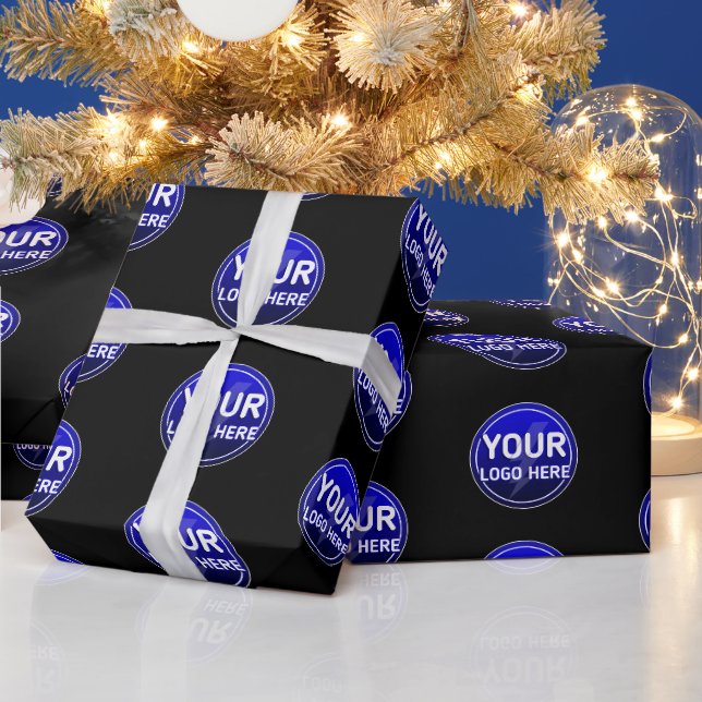 Papier Cadeau Créez le logo personnalisé de votre propriétaire/m (Vacances)