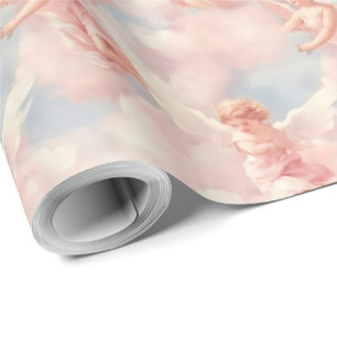 Papier Cadeau Créez vos propres anges roses