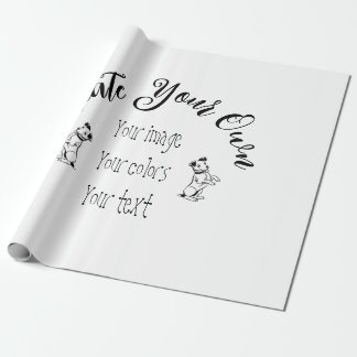 Papier Cadeau Créez vos propres produits personnalisés